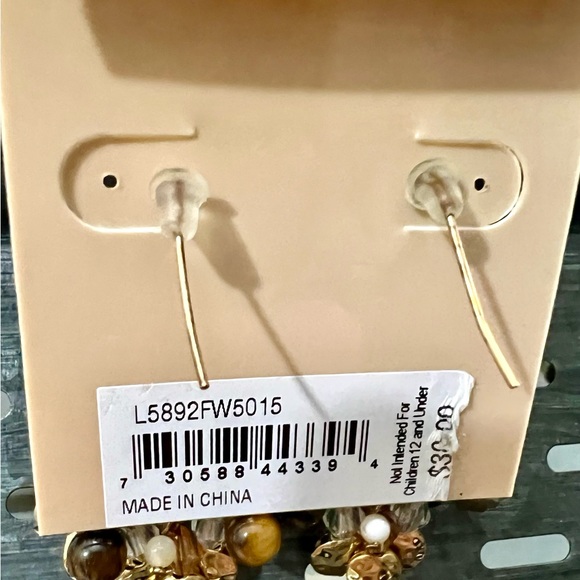 Lauren Ralph Lauren Women’s Textured Metal Hoop Earrings - Picture 10 of 13